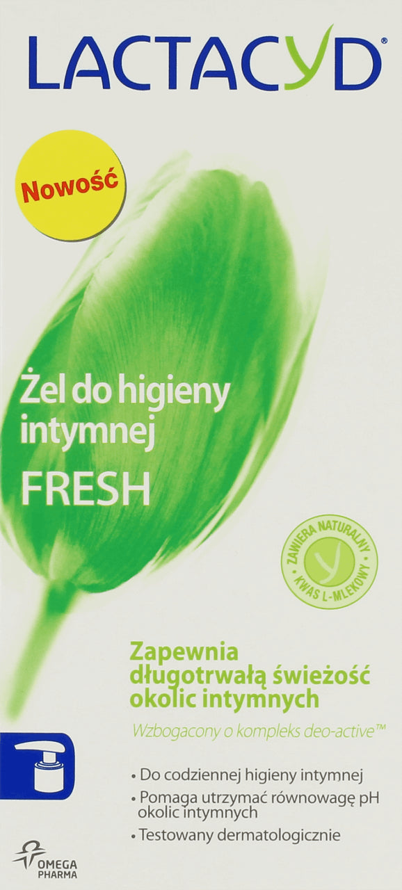 Lactacyd Fresh - gel for intimate hygiene, 200 ml