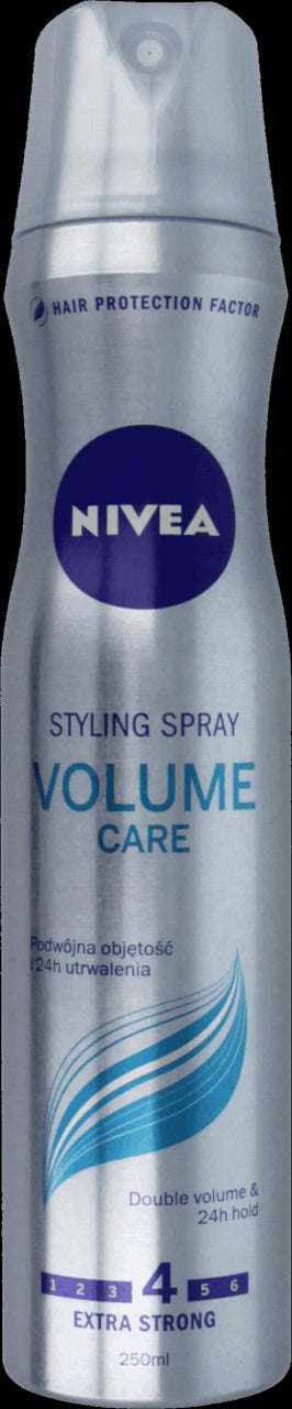 NIVEA Volume Care hairspray, extra strong, 250 ml capacity