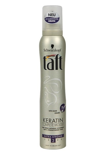 Taft Keratin - pianka do włosów extra strong, poj. 200 ml