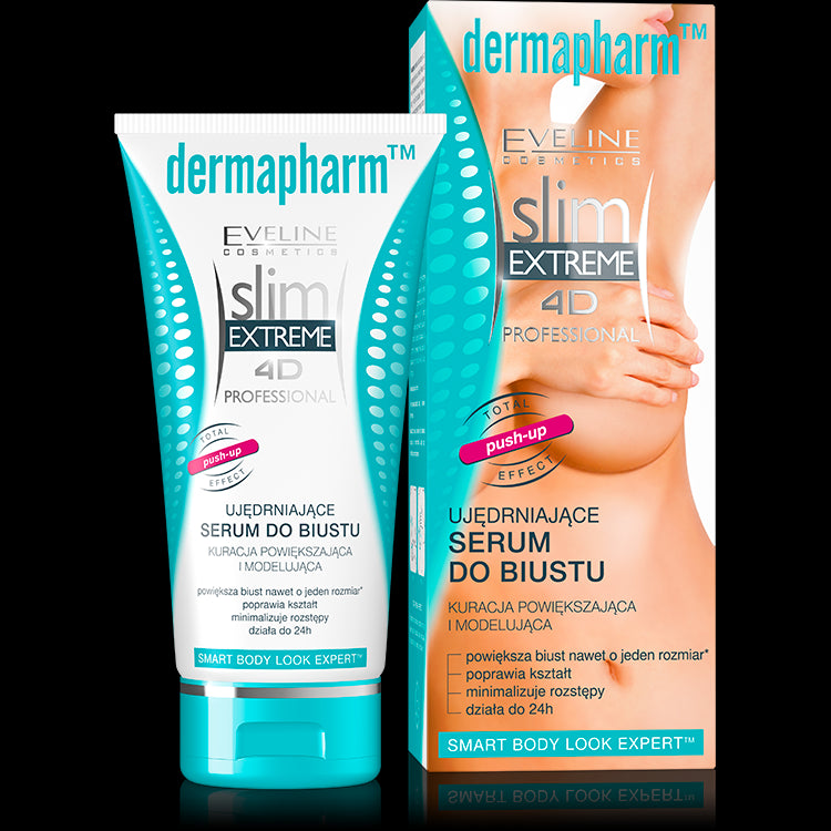 Eveline Dermapharm - ujędrniające serum do biustu, kuracja powiększająca i modelująca, poj. 150 ml