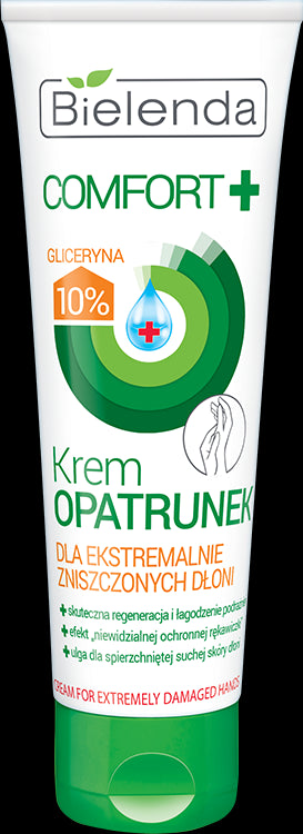 Comfort +, krem-opatrunek do ekstremalnie zniszczonych dłoni, poj. 75 ml
