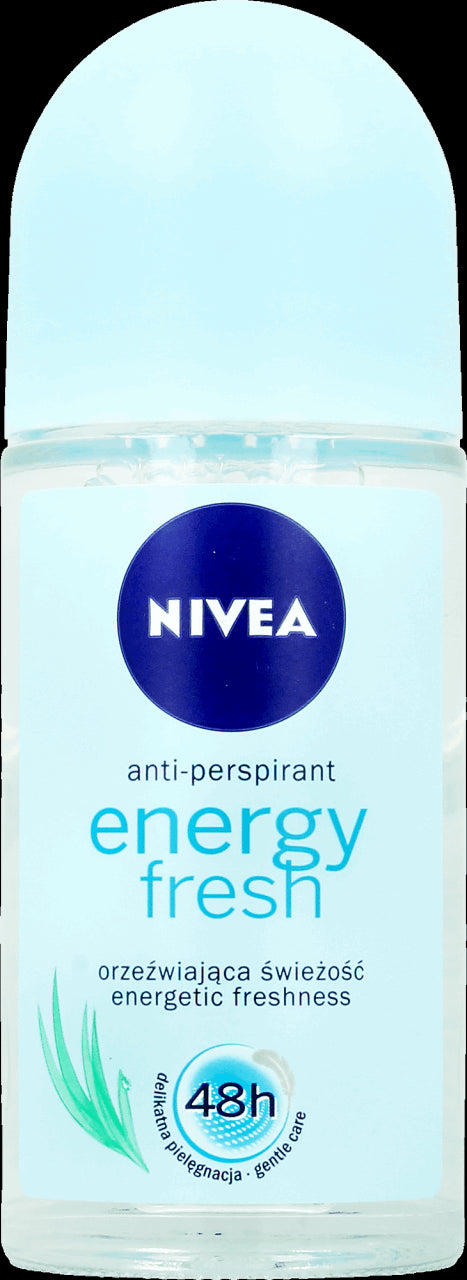 Nivea Energy Fresh 48h - antiperspirant, roll-on, 50 ml capacity