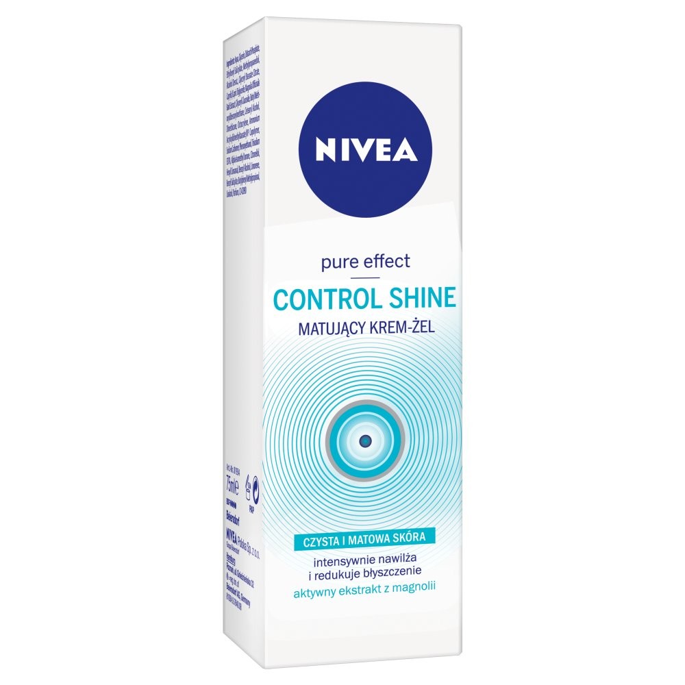 Nivea Pure Effect Control Shine - matujący krem-żel, poj. 75 ml.