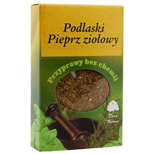 Podlaski Herbal Pepper - spices without chemicals, 60 g capacity.