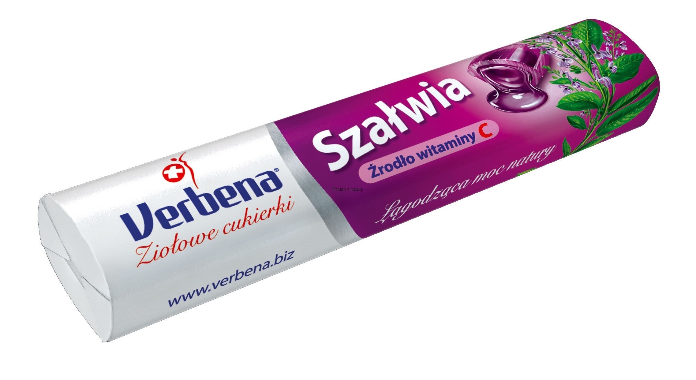 Verbena - cukierki ziołowe, szałwia, 32 g