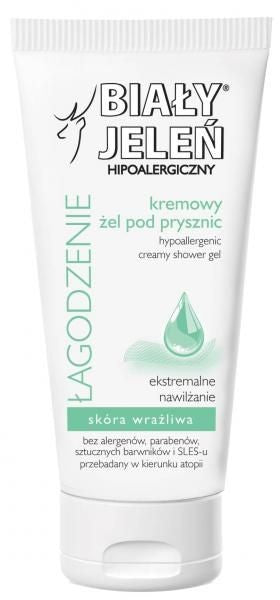 Biały Jeleń Łagodzenie - kremowy żel pod prysznic, poj. 200 ml.