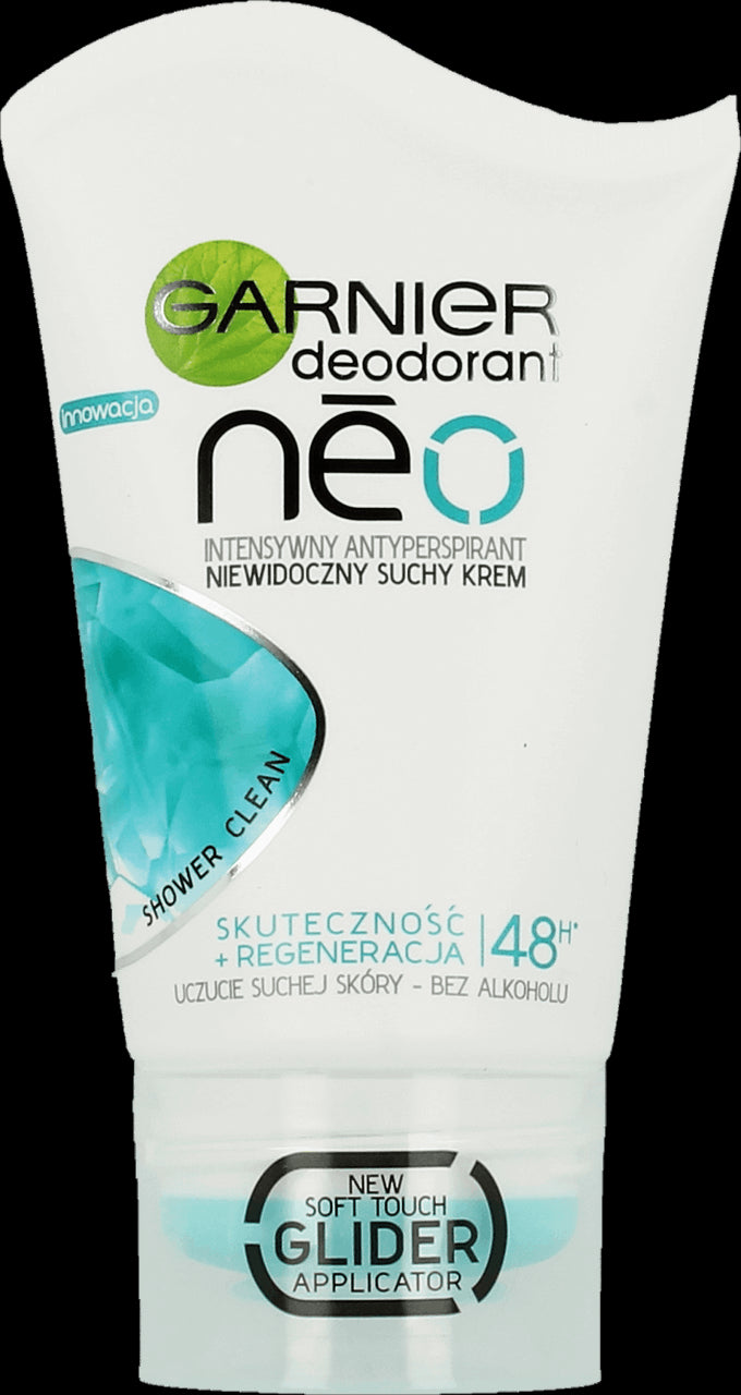 Garnier NEO - dezodorant antyperspiracyjny, Shower Clean, poj. 40 ml