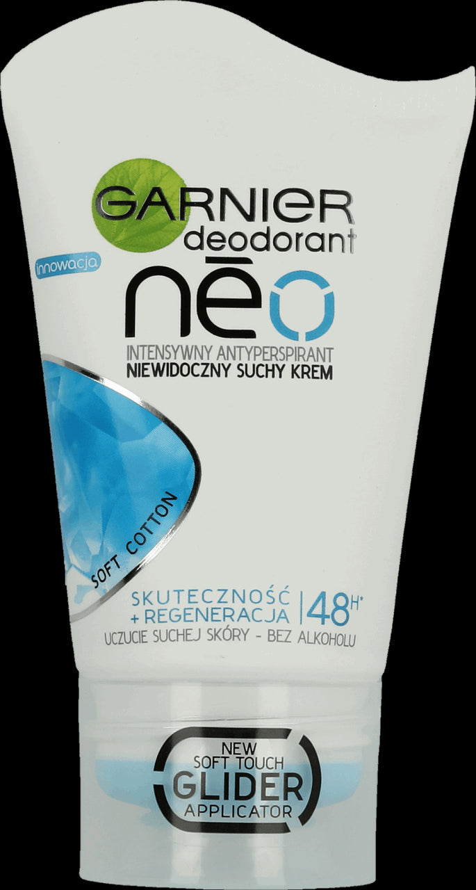 Garnier NEO - Antiperspirant deodorant, Soft Cotton, 40 ml