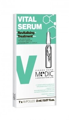 Pierre René - Vital Serum Revitalising Treatment - witalizująco - ujędrniająca kuracja w ampułkach, poj. 7 x 2 ml.