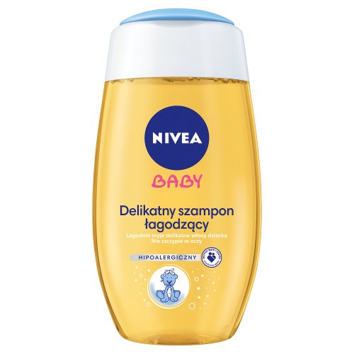 Nivea Baby - delikatny szampon łagodzący, poj. 200 ml