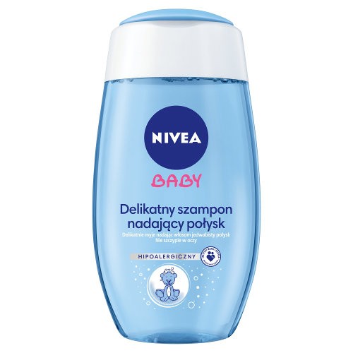 Nivea Baby - delikatny szampon nadający połysk, poj. 200 ml