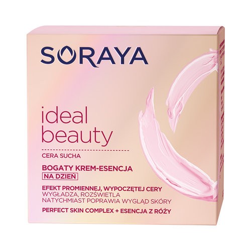 Soraya Ideal Beauty - bogaty krem-esencja na dzień, cera sucha, poj. 50 ml