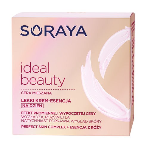 Soraya Ideal Beauty - lekki krem-esencja na dzień, cera mieszana, poj. 50 ml