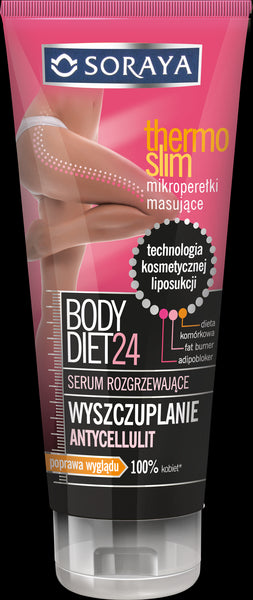 Soraya Body Diet 24 - serum rozgrzewające, antycellulit, wyszczuplanie, poj. 200 ml.
