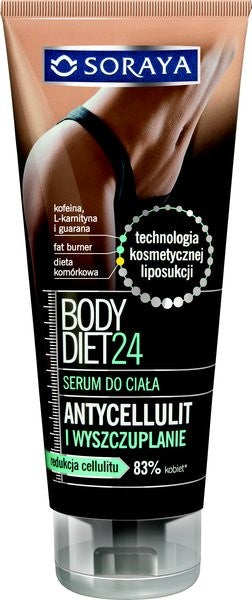 Soraya Body Diet 24 - serum do ciała, antycellulit, wyszczuplanie, poj. 200 ml.