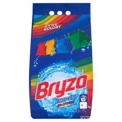 Bryza Kolor - proszek do prania tkanin kolorowych, poj. 6 kg (80 prań)