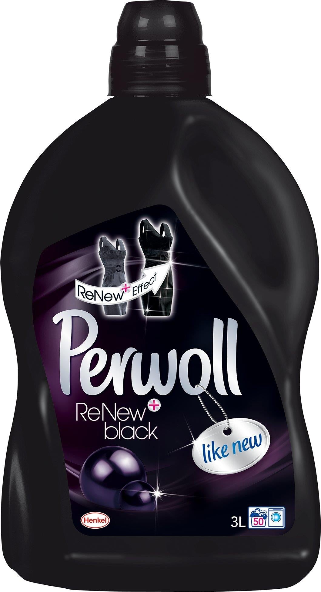 Perwoll ReNew+ Black - płyn do prania czarnych i ciemnych tkanin, poj. 3 l