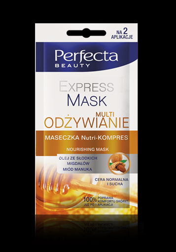 Perfecta Beauty EXPRESS MASK - maseczka nutri-kompres multi odżywianie, poj. 10 ml