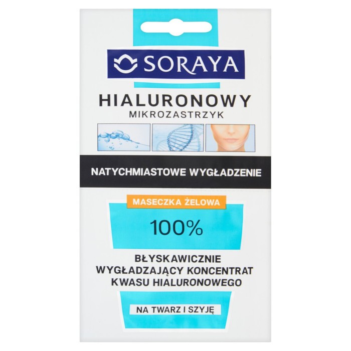 Hialuronowy Mikrozastrzyk - maseczka żelowa-koncentrat, saszetka, poj. 5 ml