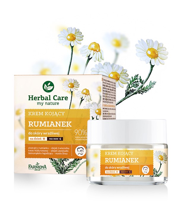 Herbal Care - krem kojący RUMIANEK, poj. 50 ml