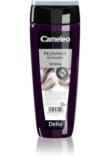 Delia CAMELEO - hair rinse silver - "anti-yellow effect", volume 200 ml