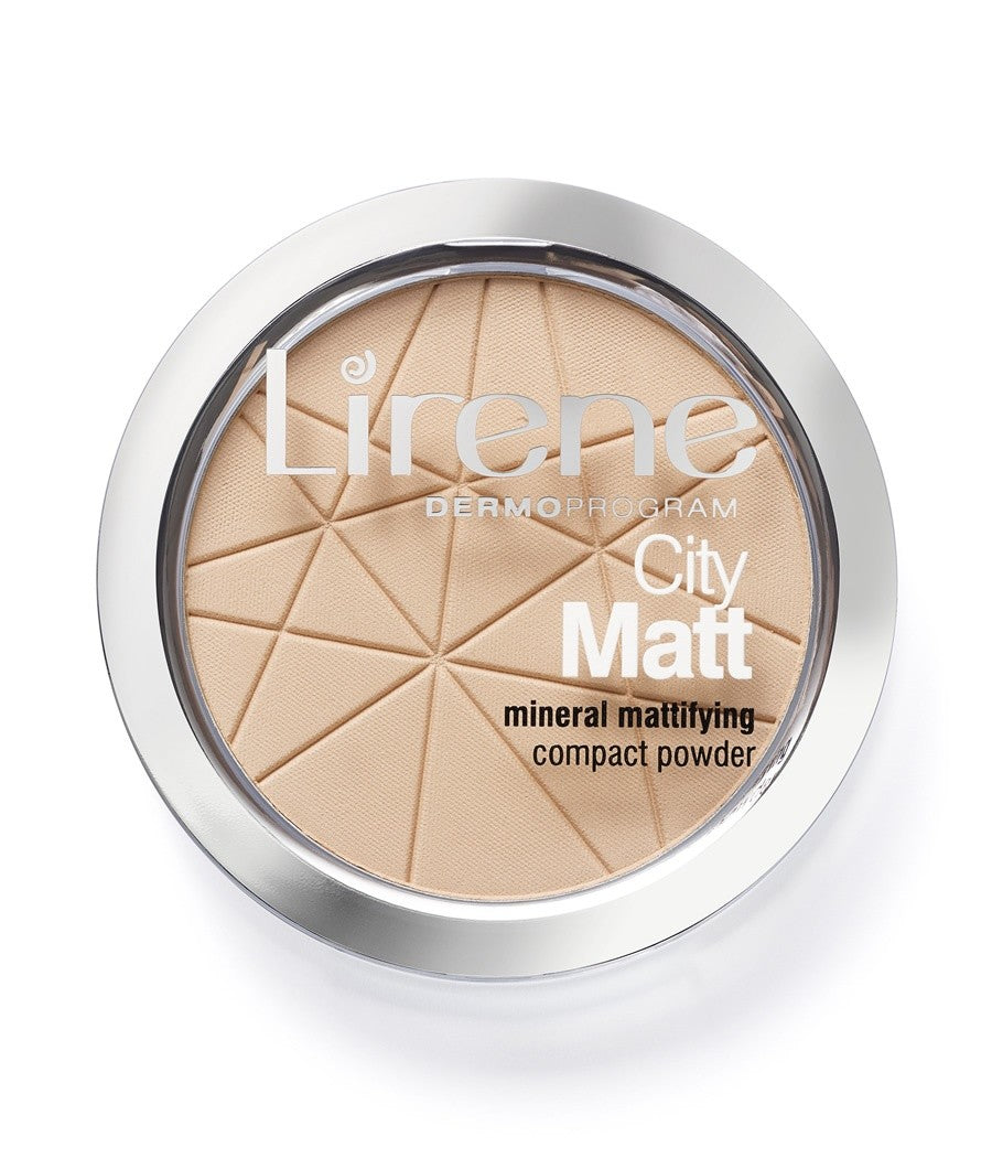 Lirene City Matt - mineral mattifying powder 01 - transparent, capacity 9 g