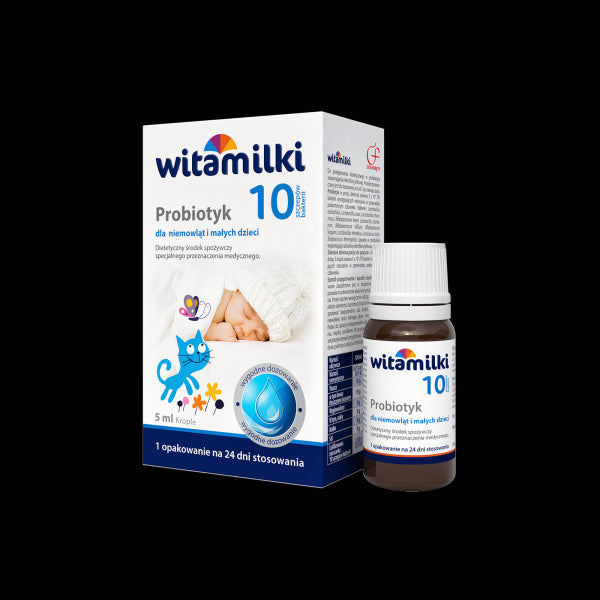 Witamilki - probiotyk z dozownikiem, krople, poj. 5 ml