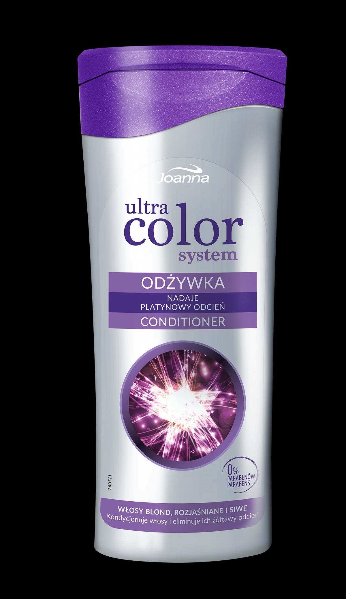 Joanna Ultra Color System -odżywka, włosy blond, rozjaśnione i siwe, poj. 200 ml