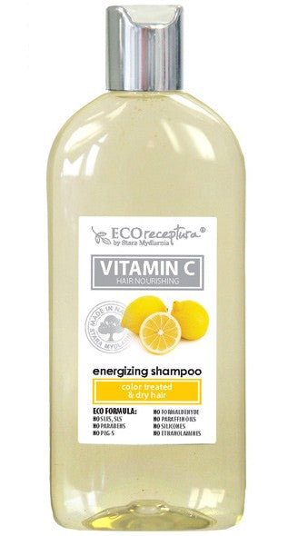 Vitamin C - szampon do włosów farbowanych z keratyną, poj. 300 ml