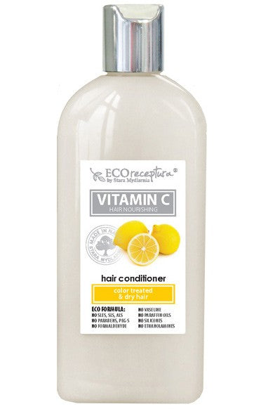 Vitamin C - odżywka do włosów farbowanych z keratyną, poj. 300 ml