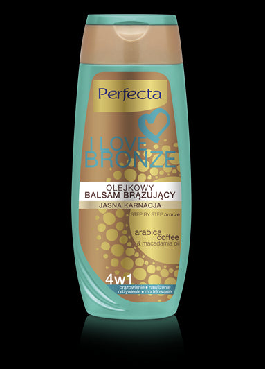 Perfecta Bronze oil bronzing lotion for fair skin, 250 ml