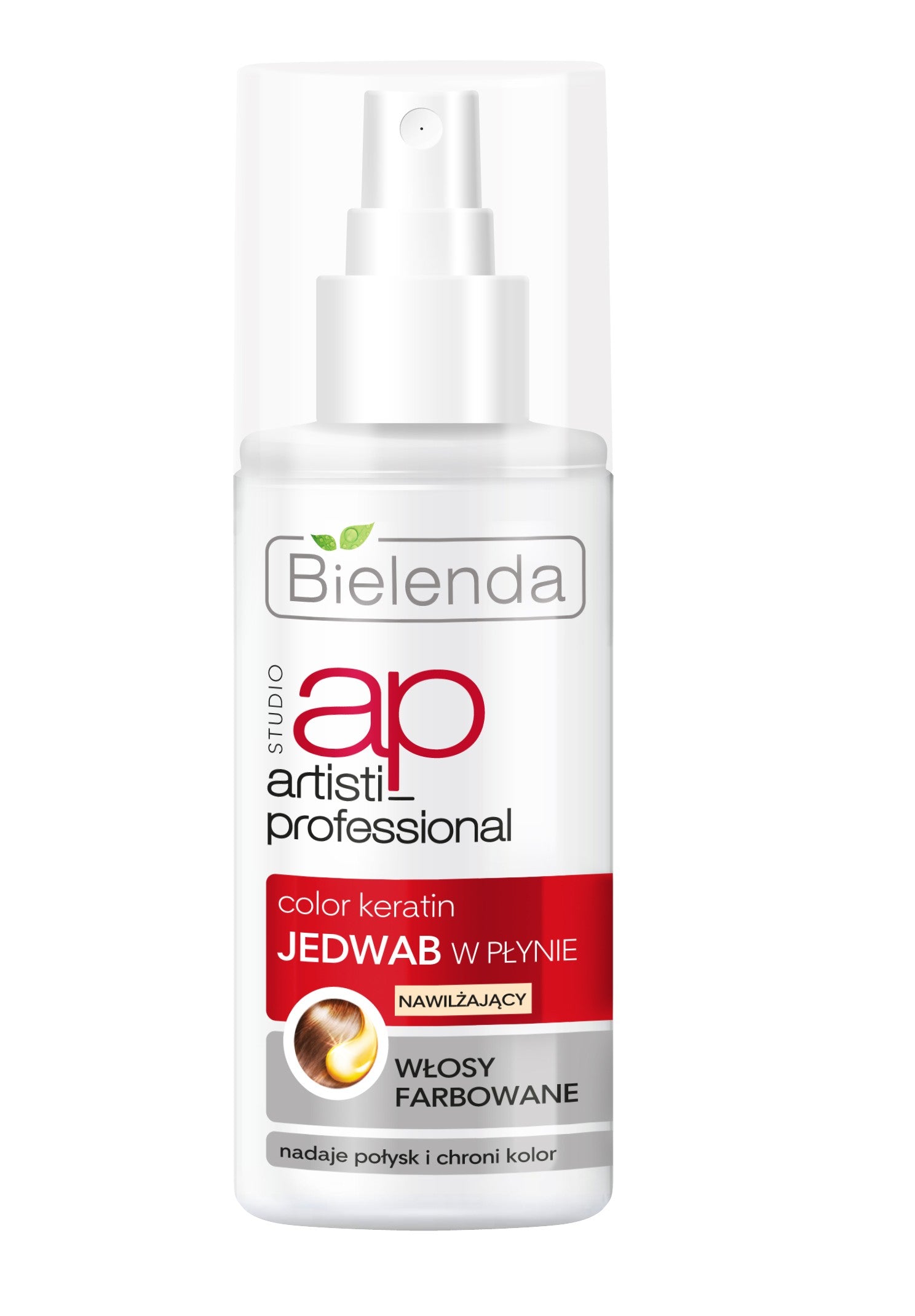 Bielenda ARTISTI PROFESSIONAL COLOR KERATIN - jedwab w płynie do włosów farbowanych, poj. 150 ml