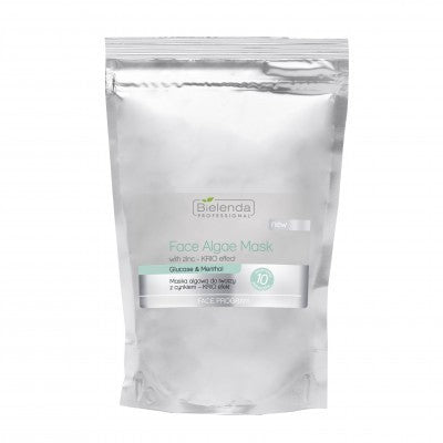 Bielenda Face Algae Mask - maska algowa do twarzy z cynkiem – KRIO EFEKT, poj. 260 g