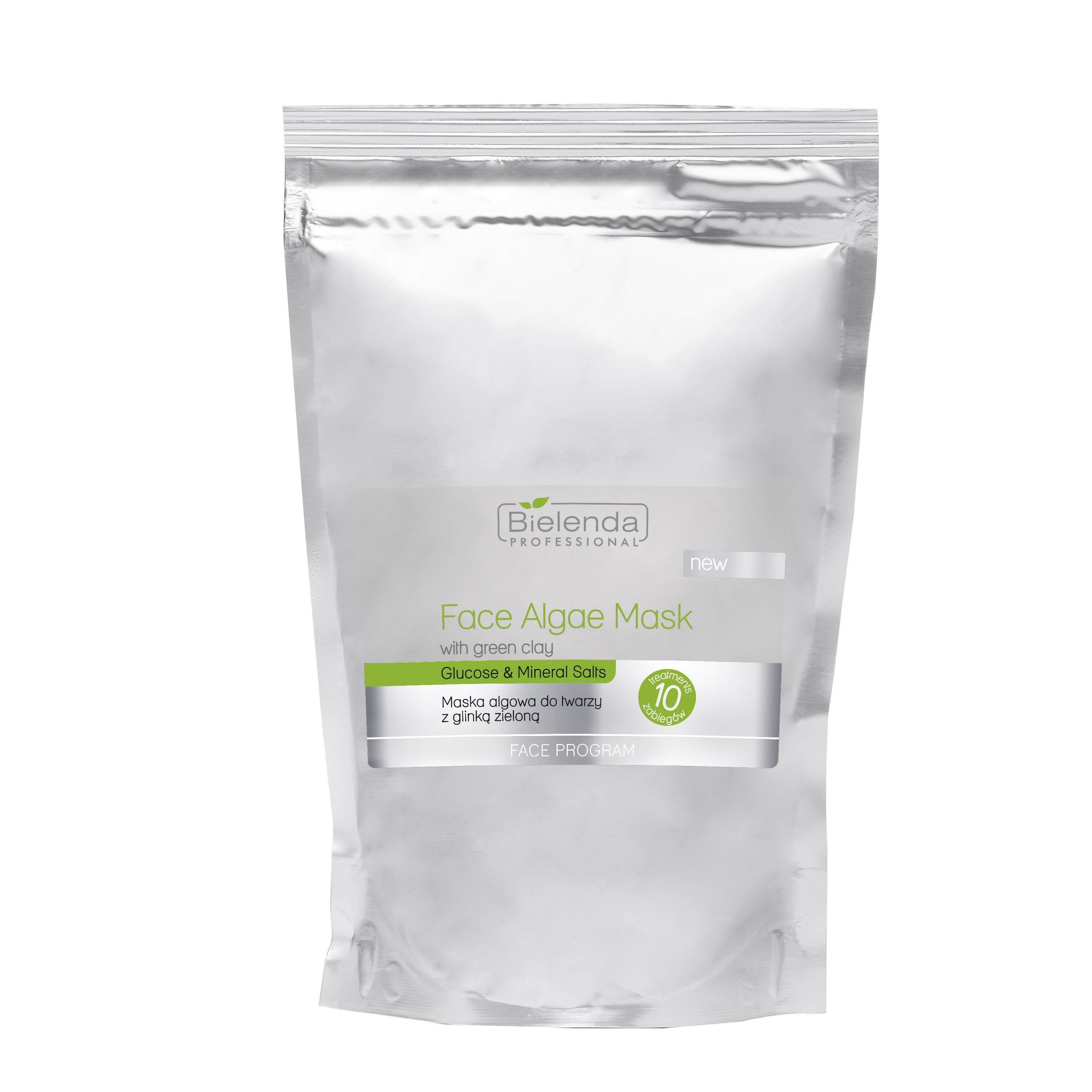 Bielenda Face Alga Mask - maska algowa do twarzy z glinką zieloną, poj. 260 g