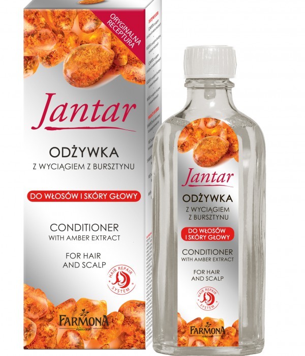 JANTAR - odżywka z bursztynem stymulująca i wzmacniająca, poj. 100 ml