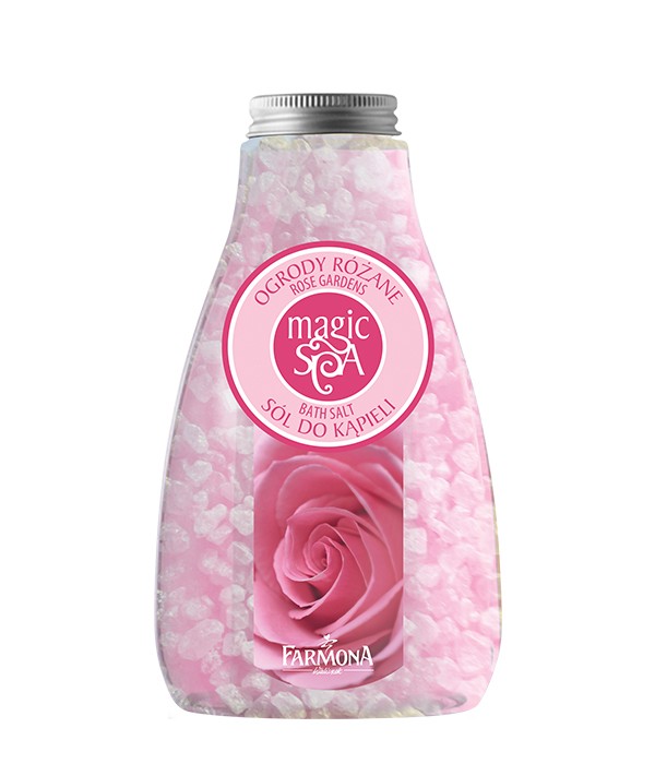 AROMATERAPIA MAGIC SPA - sól do kąpieli "Ogrody Różane", poj. 495 g