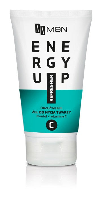 AA MEN ENERGY UP - żel do mycia twarzy orzeźwienie, poj. 150 ml