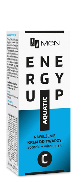 AA MEN ENERGY UP - krem do twarzy nawilżenie, poj. 50 ml