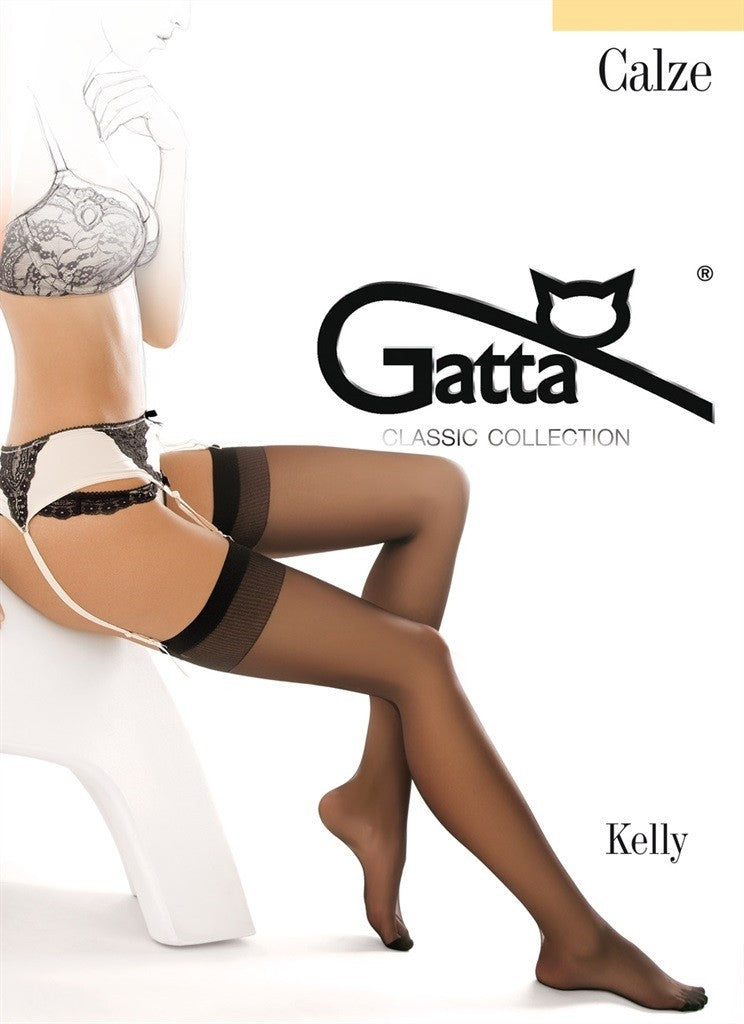 Classic Thigh High Stockings for Garter Belt - 2 pk - Kelly 00
