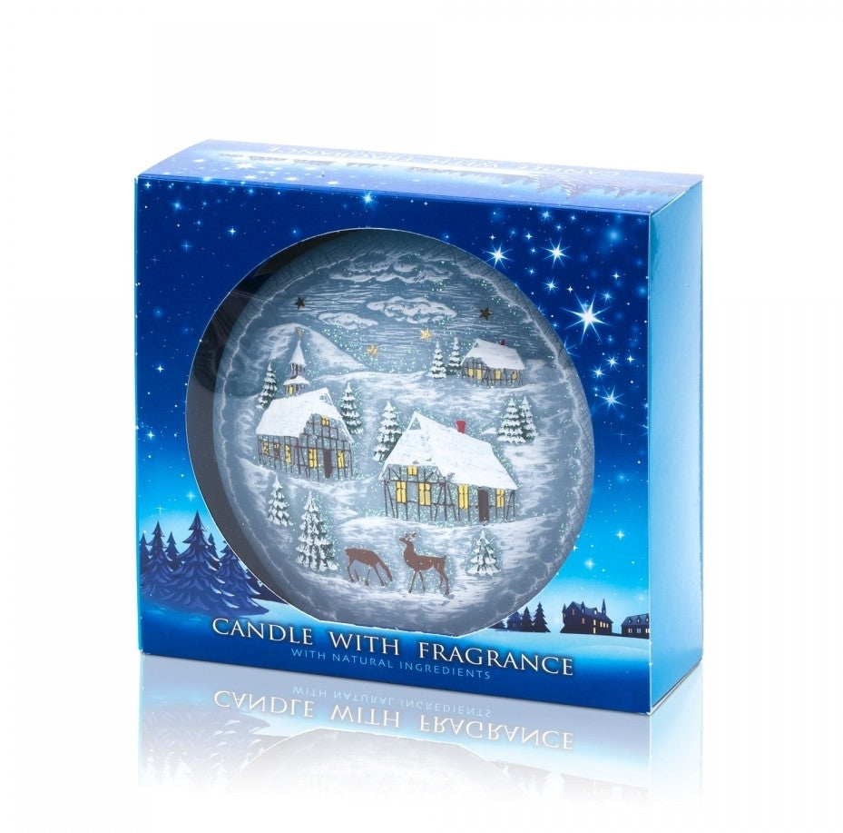 Dysk 130 - świeca Zapachowa Zima