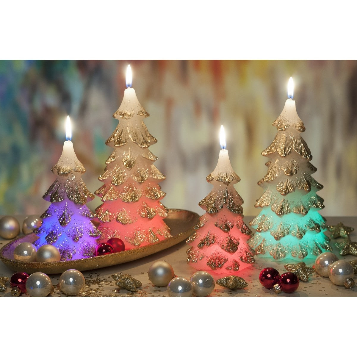 Choinka z diodą 80x150 - biała