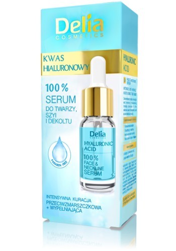 Delia - face serum - hyaluronic acid, capacity 10 ml