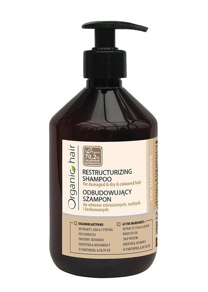 ORGANIC HAIR - szampon odbudowujący, poj. 500 ml