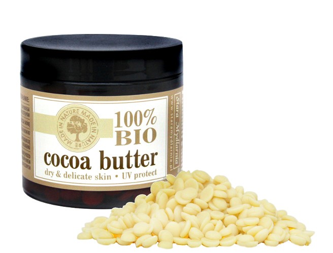 COCOA BUTTER - masło kakaowe 100% BIO, poj. 100 g