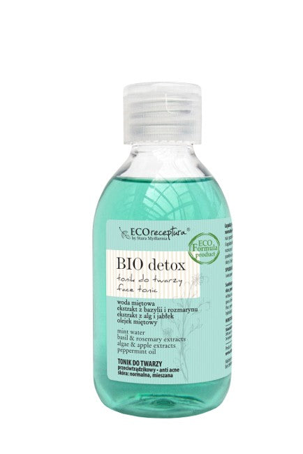 ECO FORMULA BIO DETOX - tonik do twarzy, poj. 200 ml.