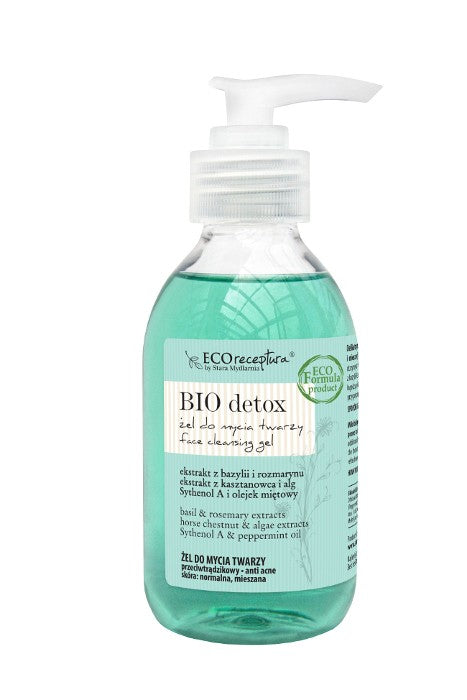 ECO FORMULA BIO DETOX - żel do mycia twarzy, poj. 200 ml