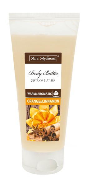 Orange & cinnamon - masło do ciała, poj. 200 ml