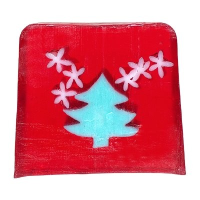 CHOINKA CZERWONA mydło kostka