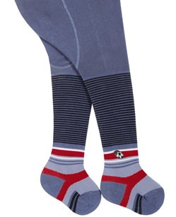 BABE w.851 - rajstopy cienkie, kolorowe, chłopięce 0-2 lata