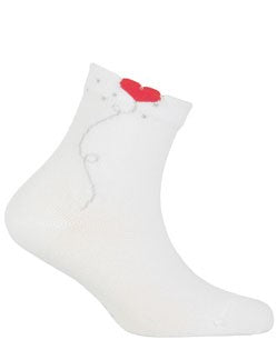 KIDS w.966 - skarpetki wzorowane bawełniane dziewczęce 2-6 lat